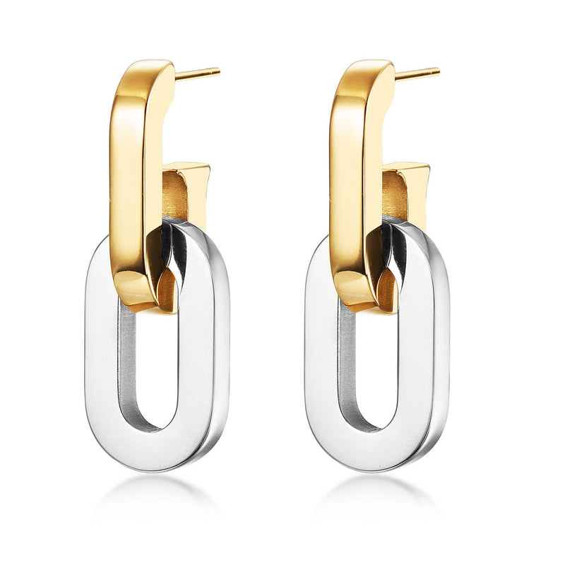 2-Tone Earrings